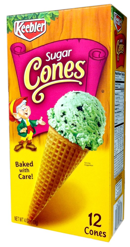 KEBLER SUGAR CONES 4 OZ