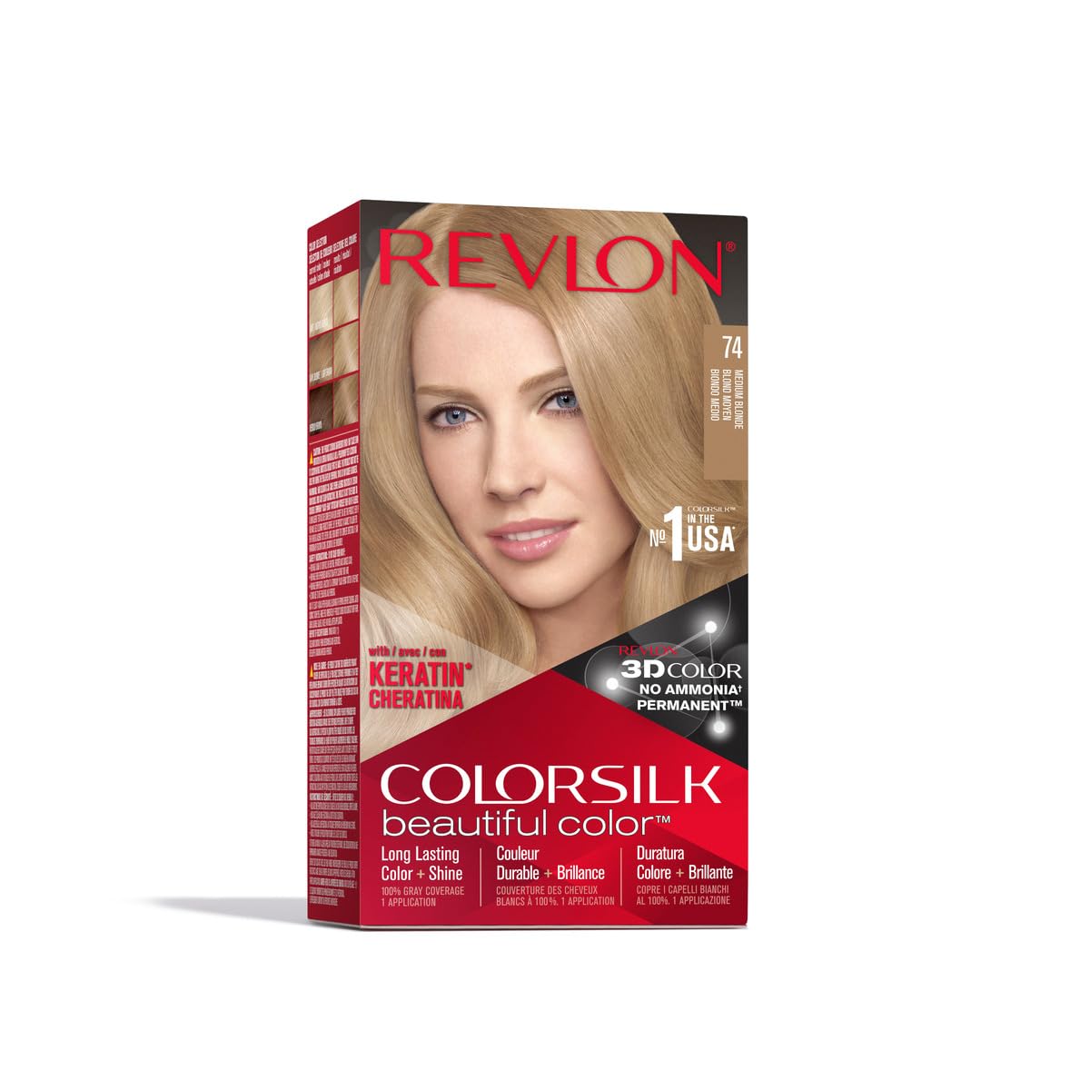 REVLON COLORSILK MEDIUM BLONDE