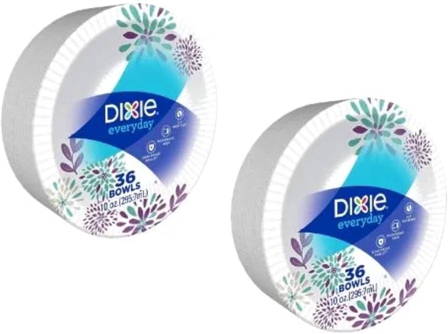 DIXIE BOWLS PAPER 10 OZ