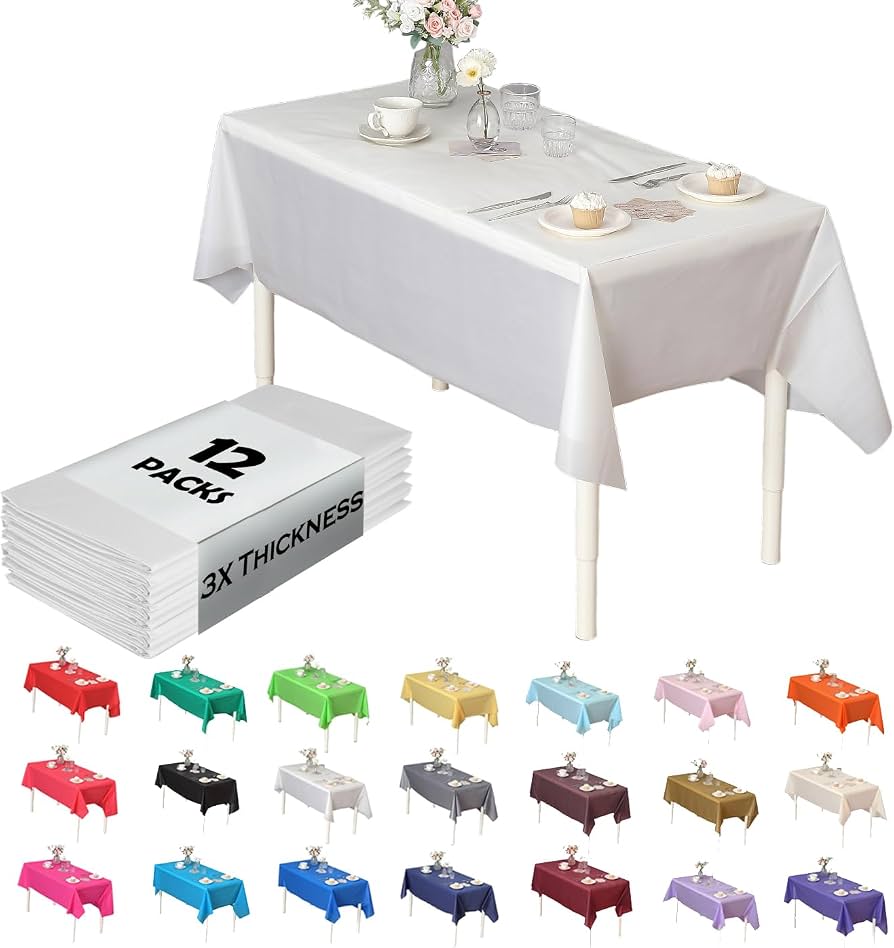 TABLE COVERS PLASTIC 1C