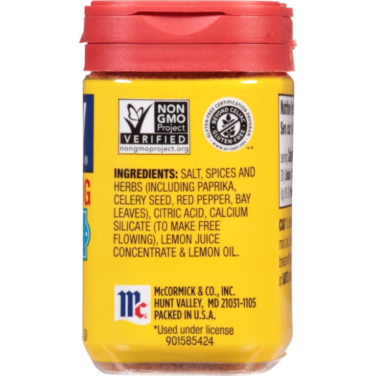OLD BAY SEASONING LEMON& HERBS
