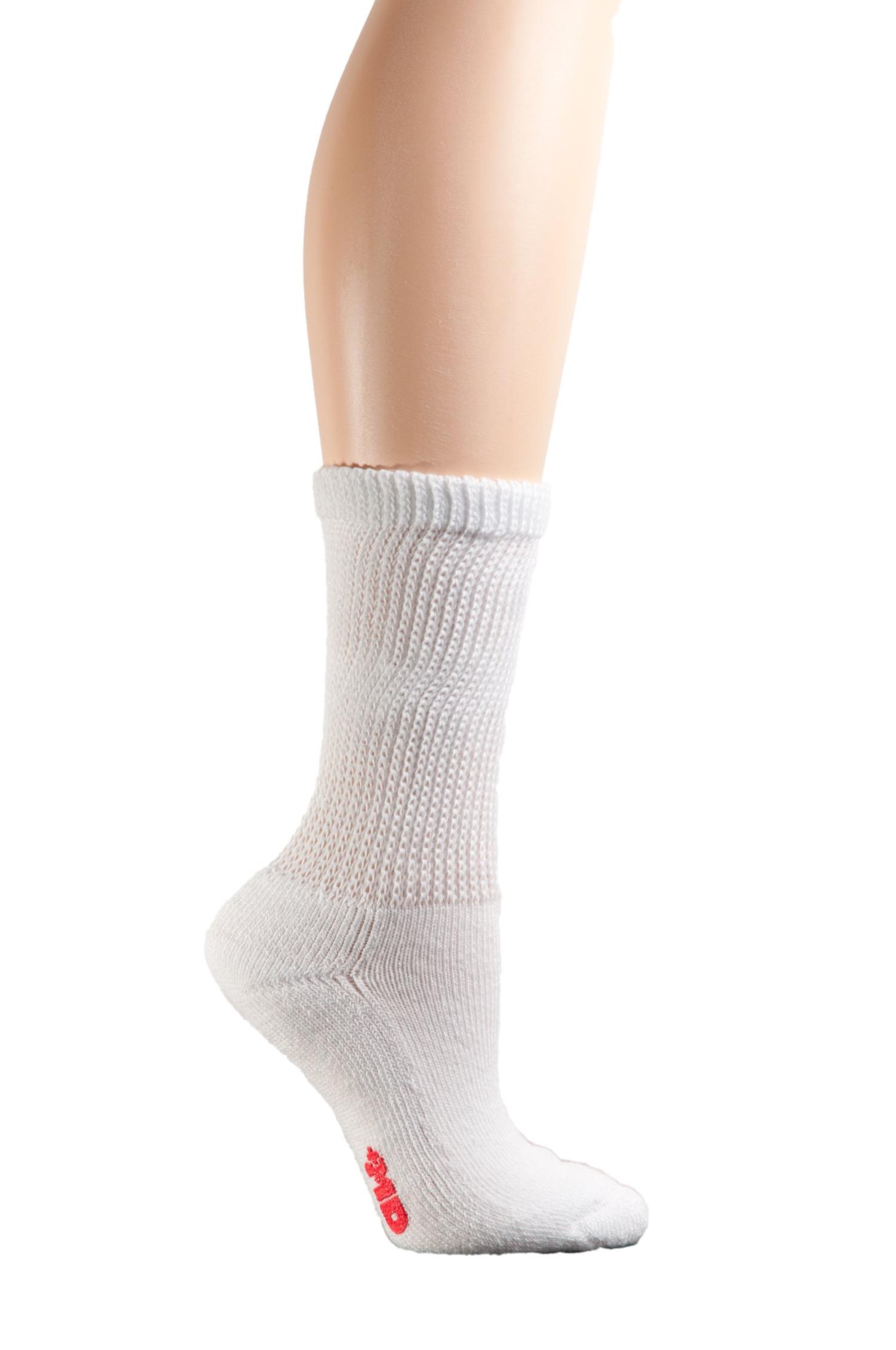 MD USA CREW SOCK WHITE