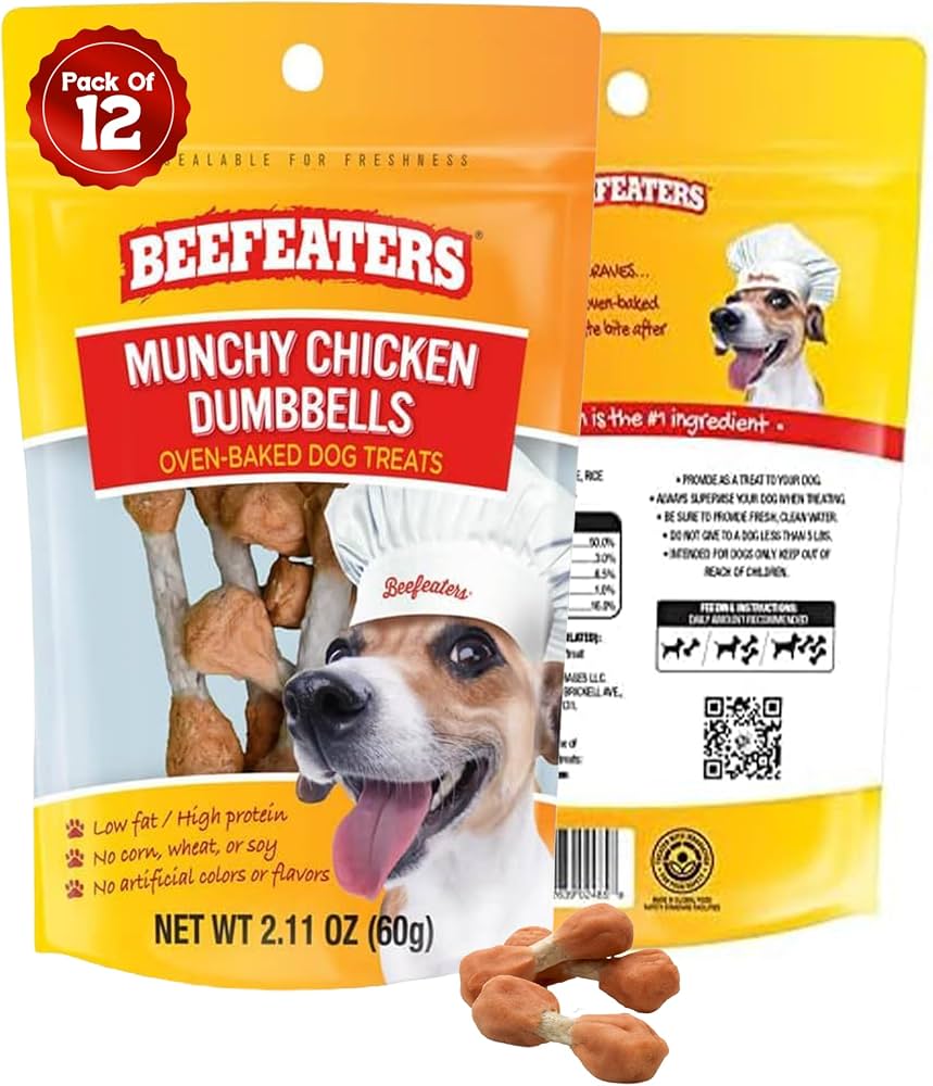 BEEFEASTERS MUNCHY CHICKEN DUMBBELLS