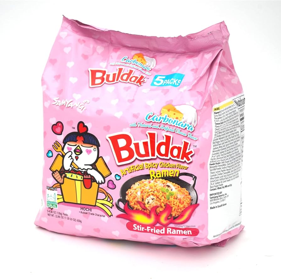 BULDAK RAMEN CARBONARA 3.88OZ