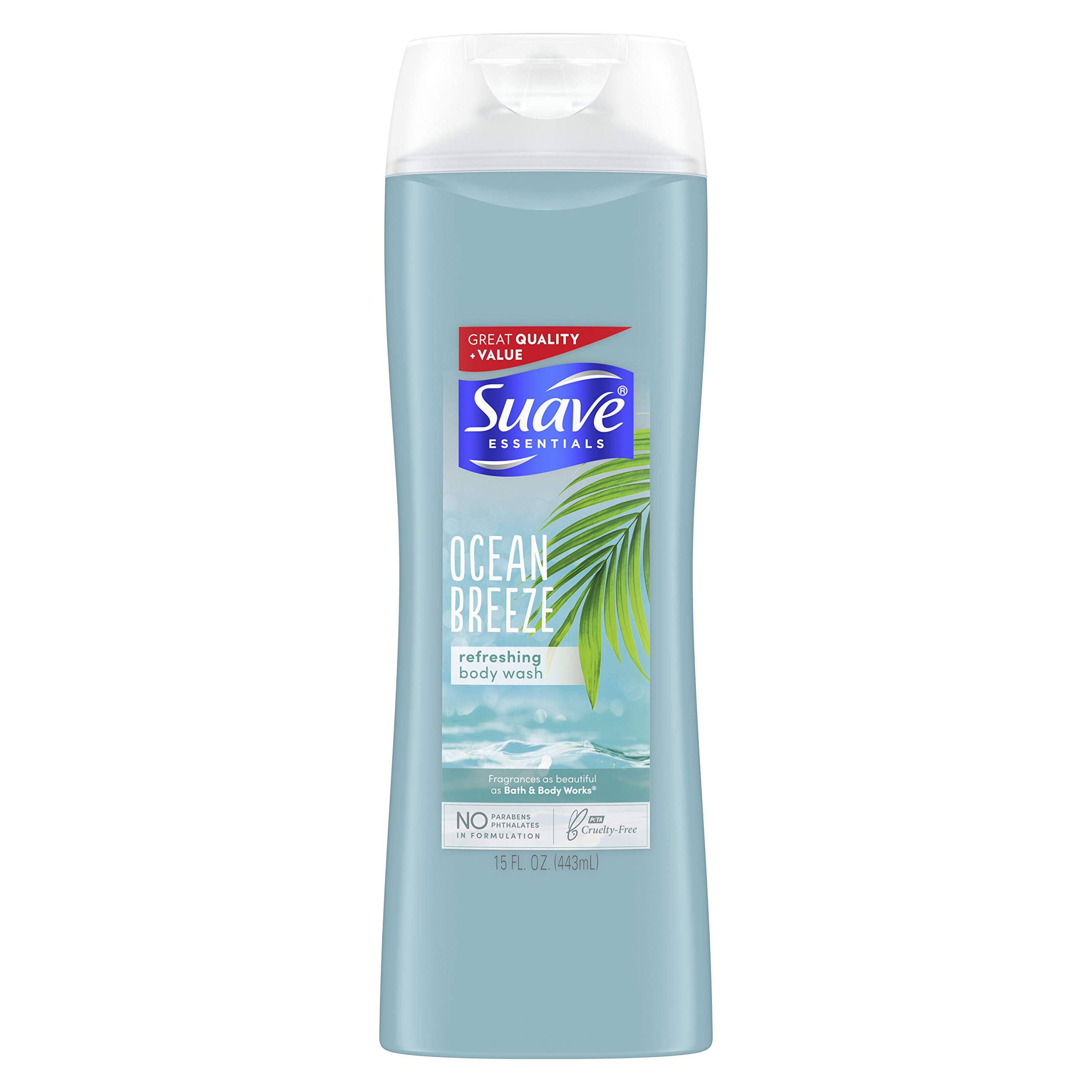 SUAVE OCEAN BREEZE BODY WASH 15OZ