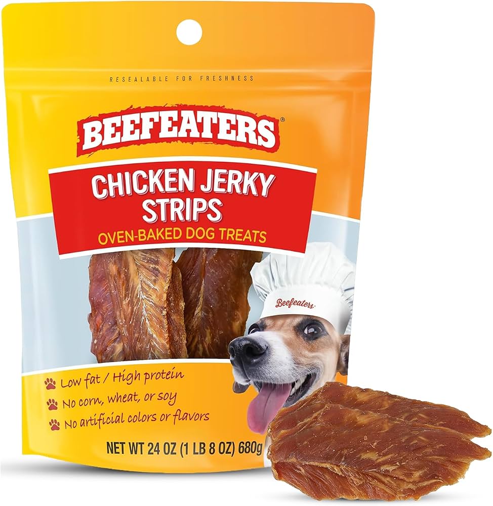 BEEFEATERS DOG TREATS CHICKEN JERKY