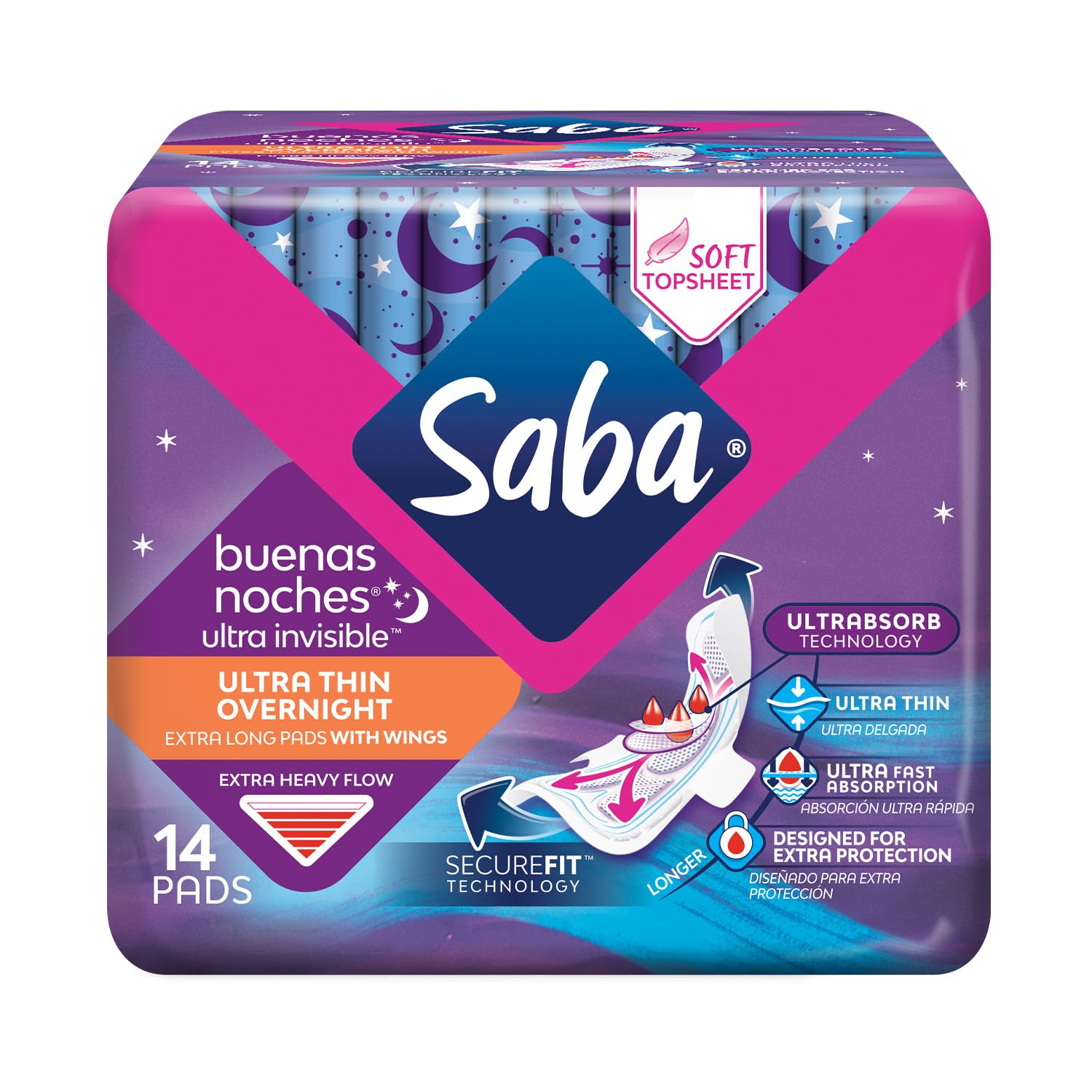 SABA ULTRA THIN OVERNIGHT