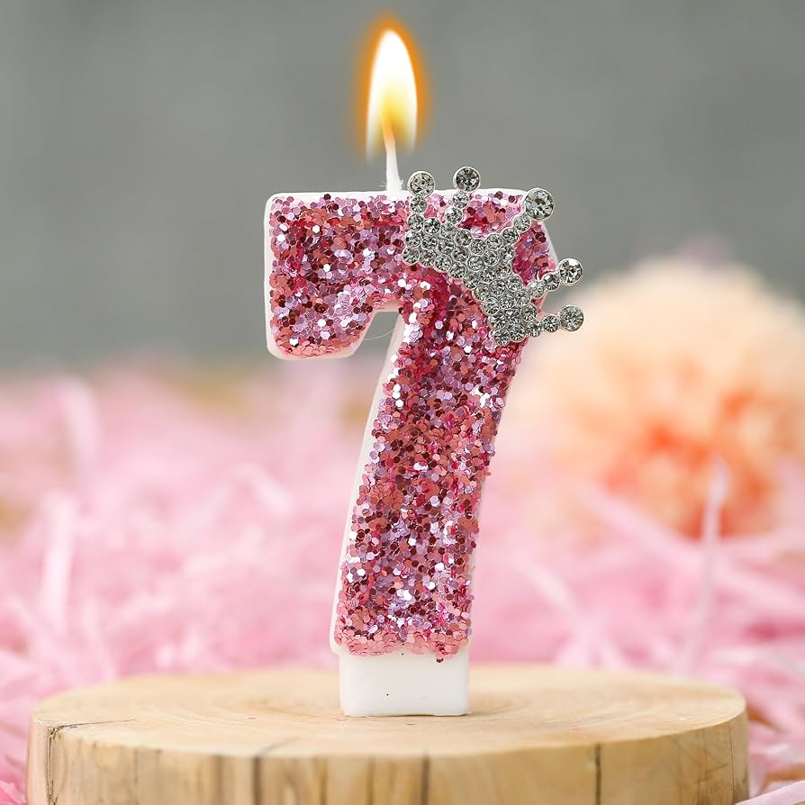 BIRTHDAY CANDLE 7