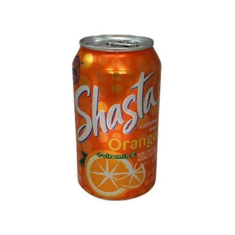 SHASTA SODA ORANGE 12P