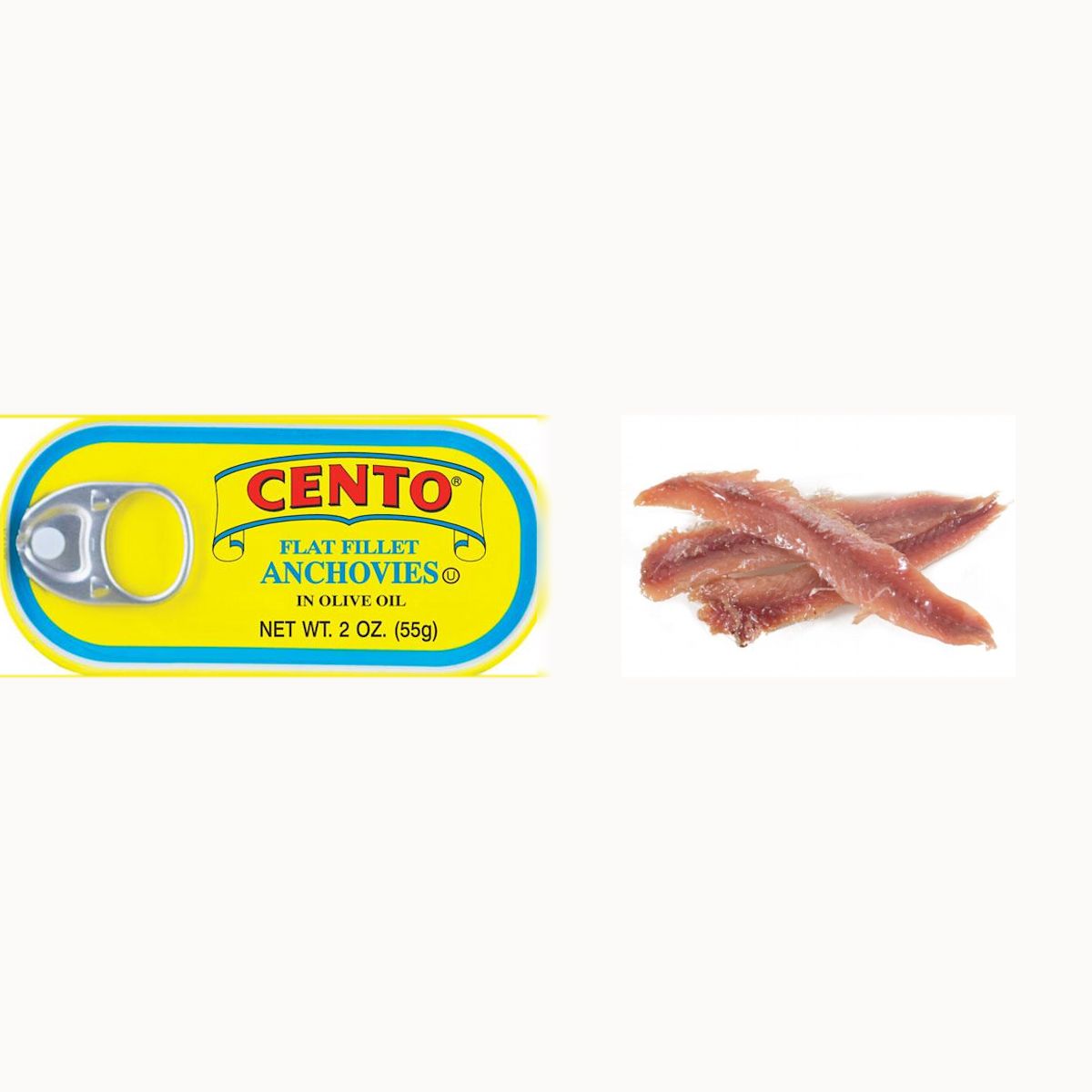 CENTO FLAT FILLET ANCHOVIES