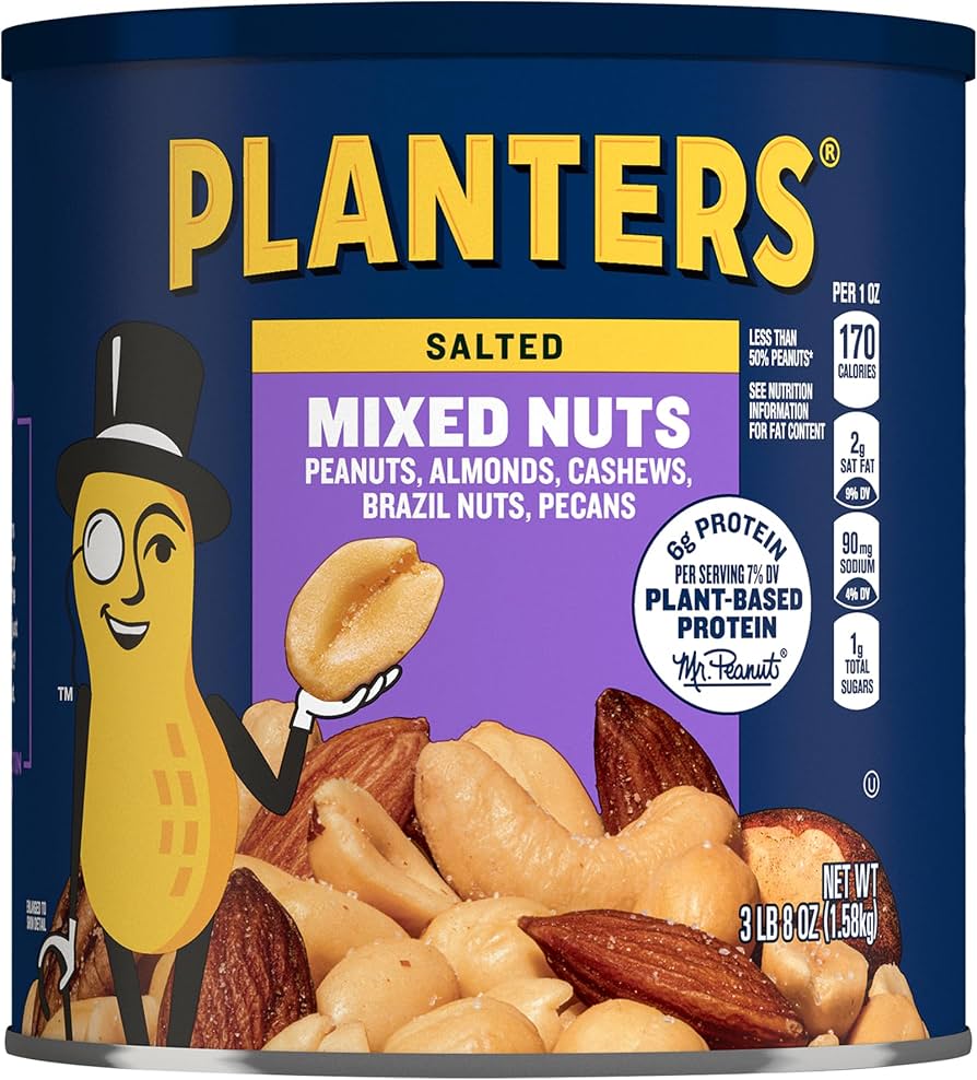 PLANTERS SALTED  MIXED NUTS