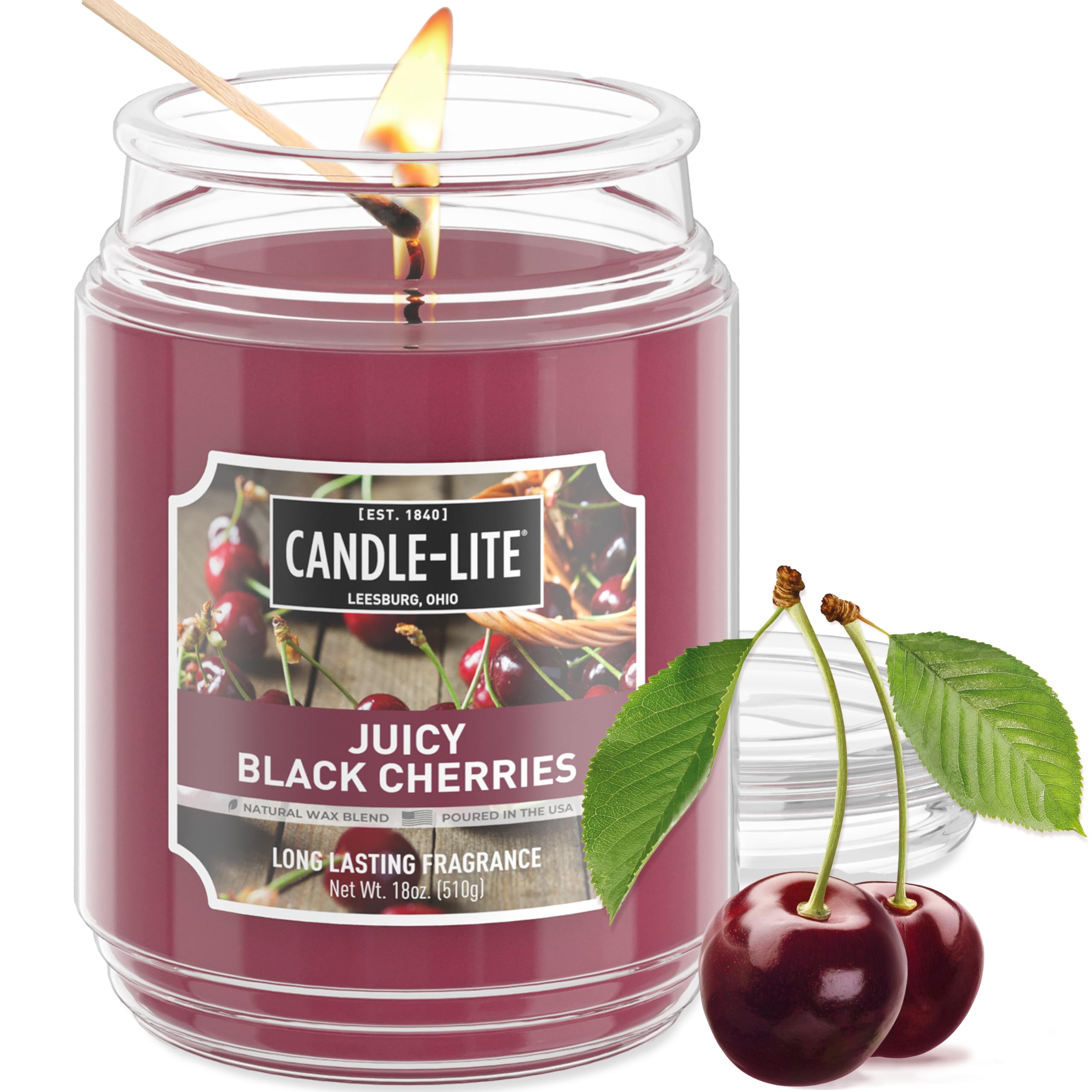 CANDLE LITE JUICY BLACK CHERRIES