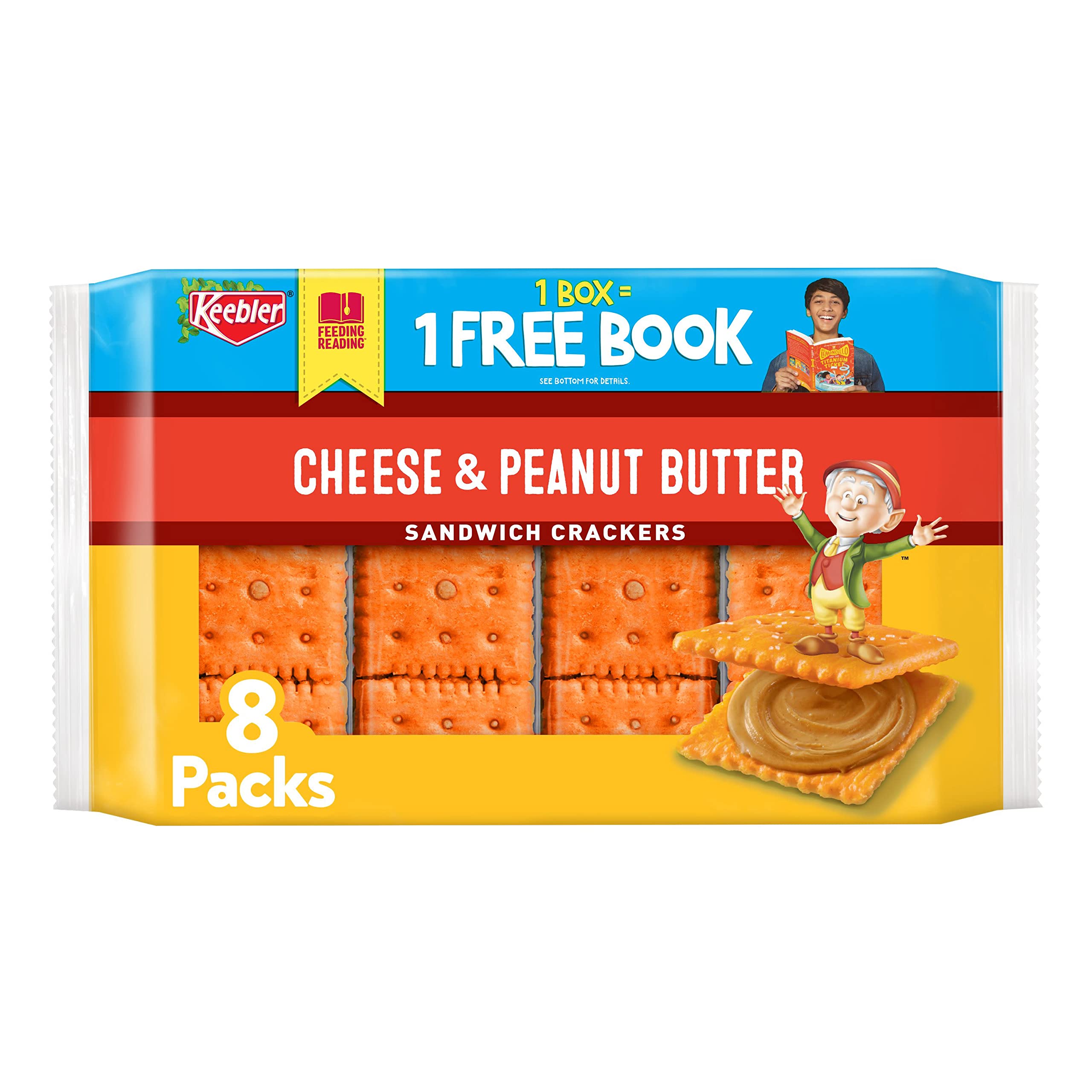 KEEBLER SANDWICH CHEESE PEANUT BUTTER