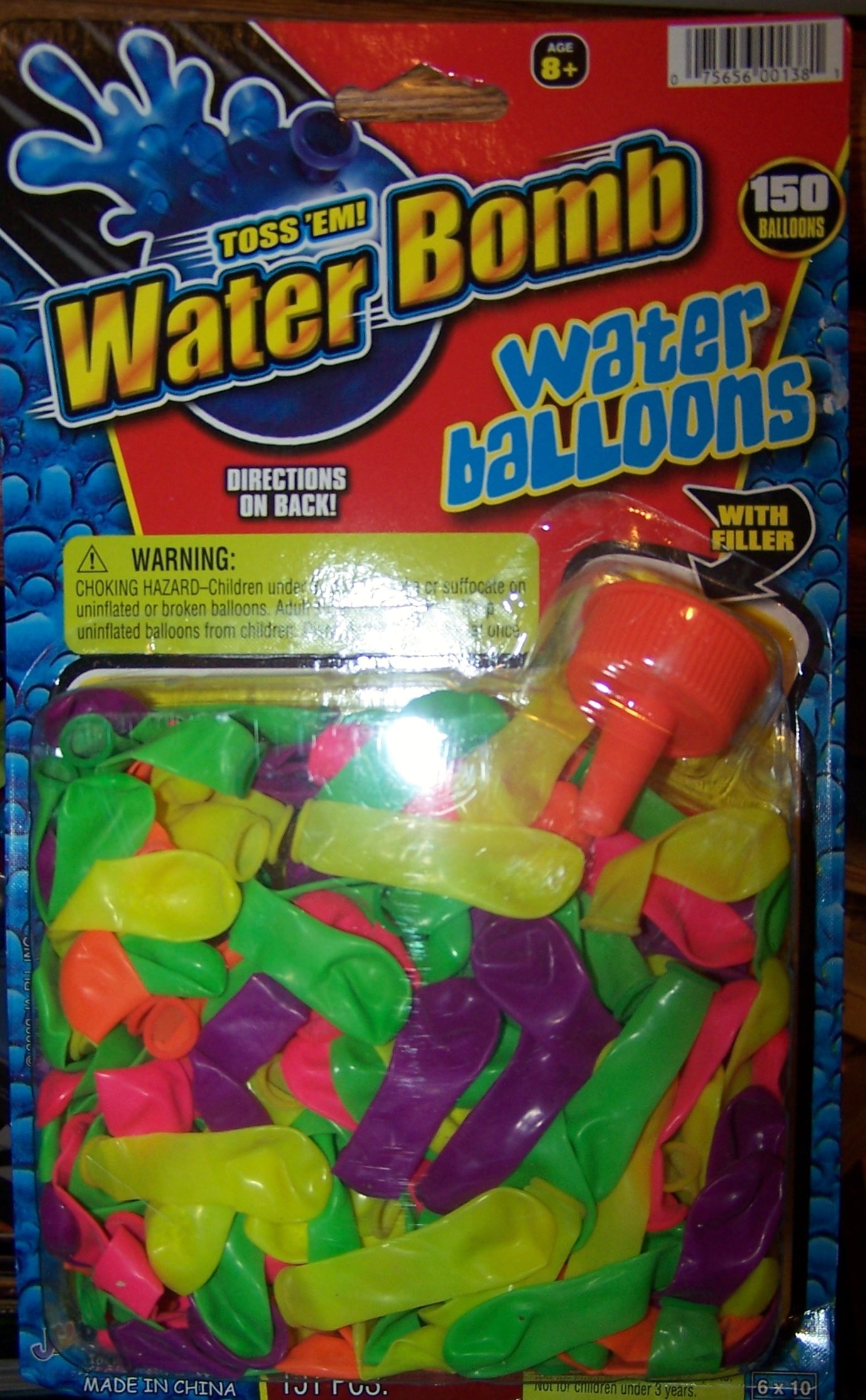 JA RU WATER BALLONS WITH FILLER
