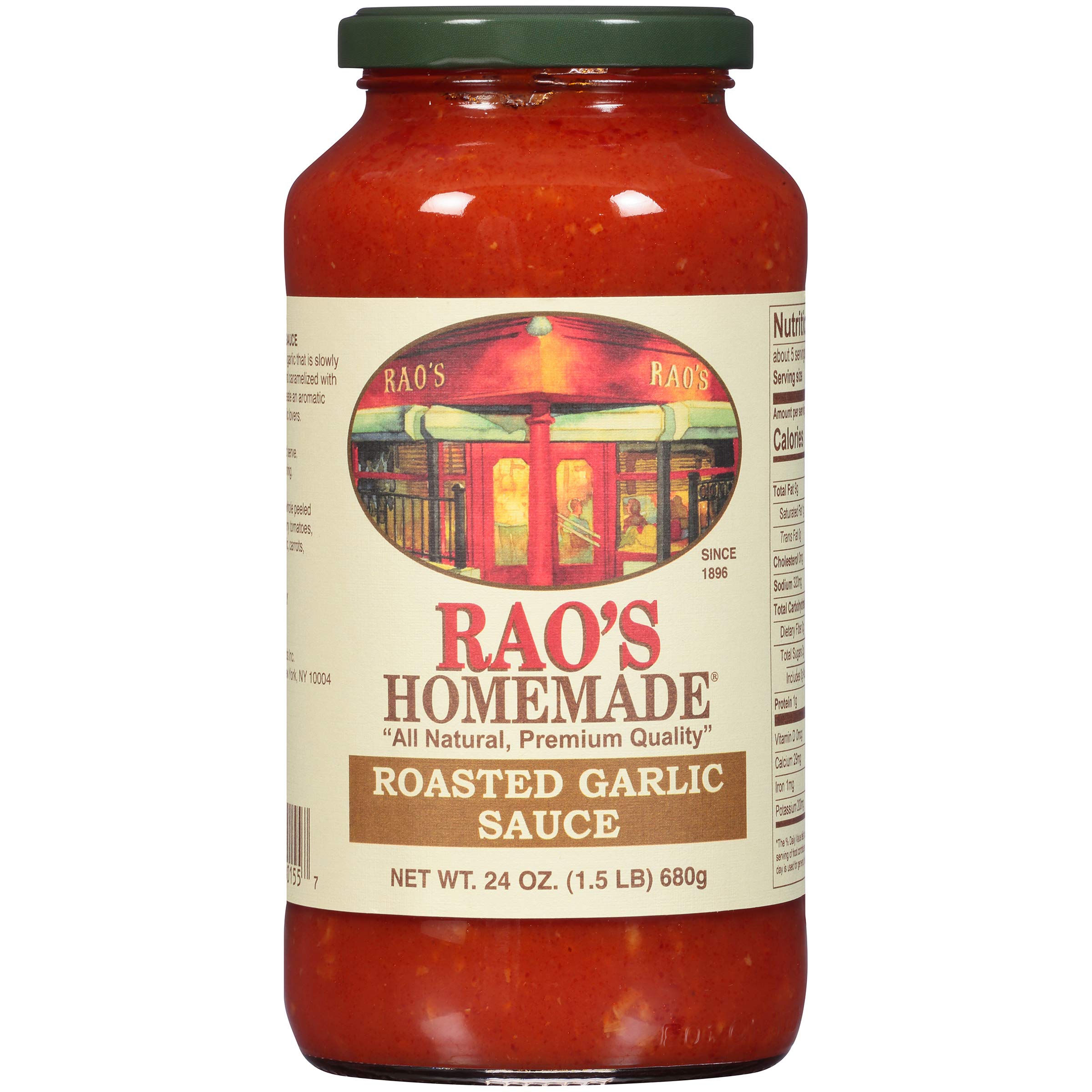 RAOS HOMEMADE ROSTED GARLIC PASTA SAUCE