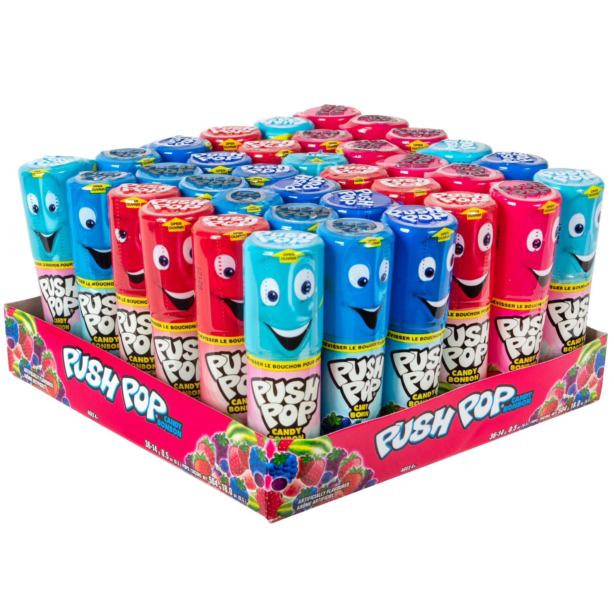 PUSH POP ASSORTMENT 0.5 OZ