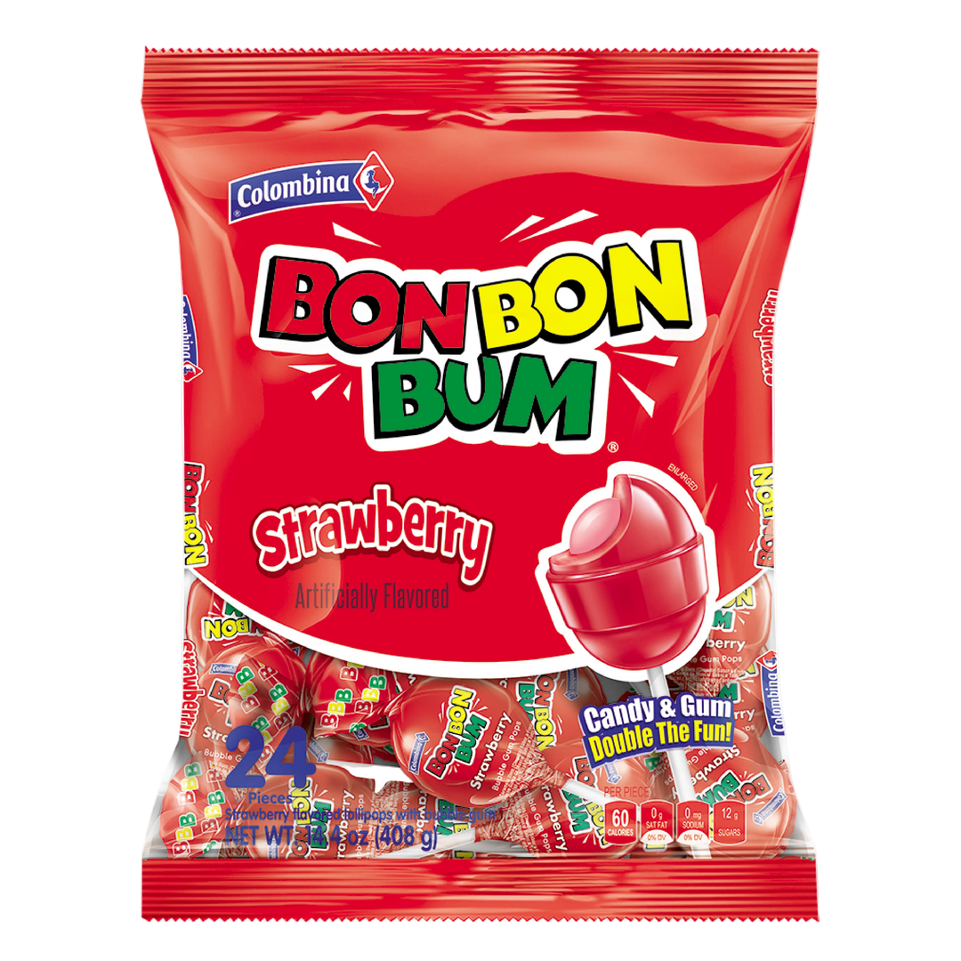 COLOMBIANA BON BON BUM STRAWBERRY