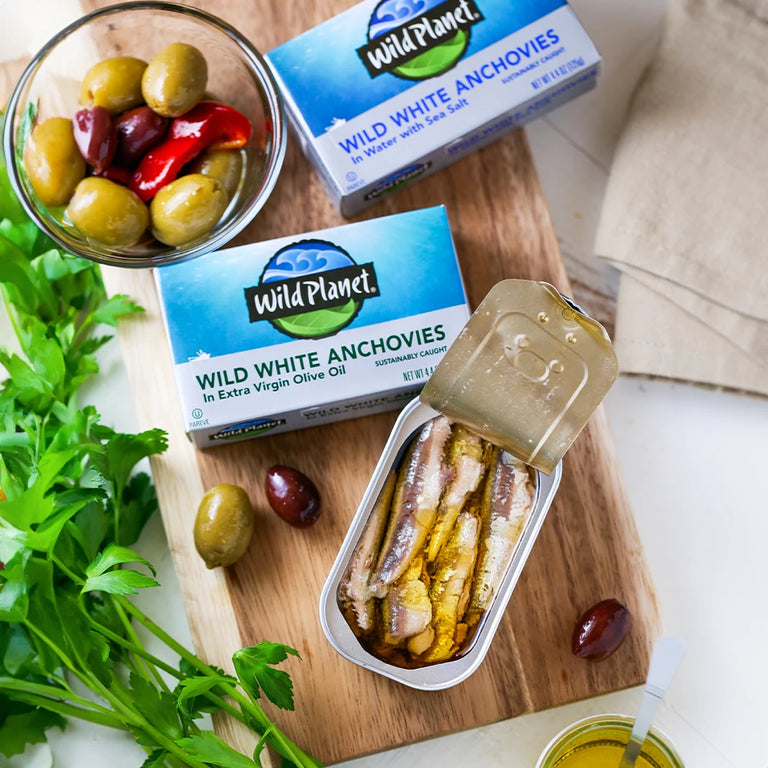 WILD PLANET WHITE ANCHOVES