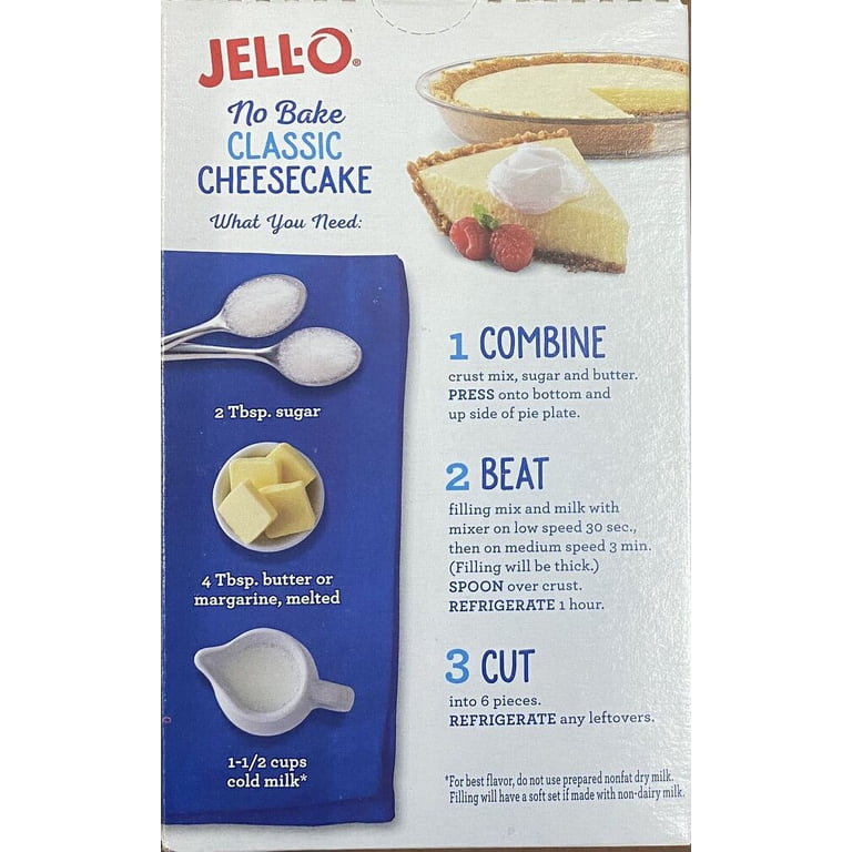 JELLO CHEESECAKE FILLING CLASSIC