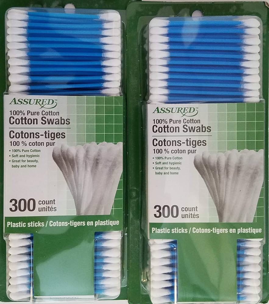 ALL PURE BOUBLE TIP COTTON SWABS