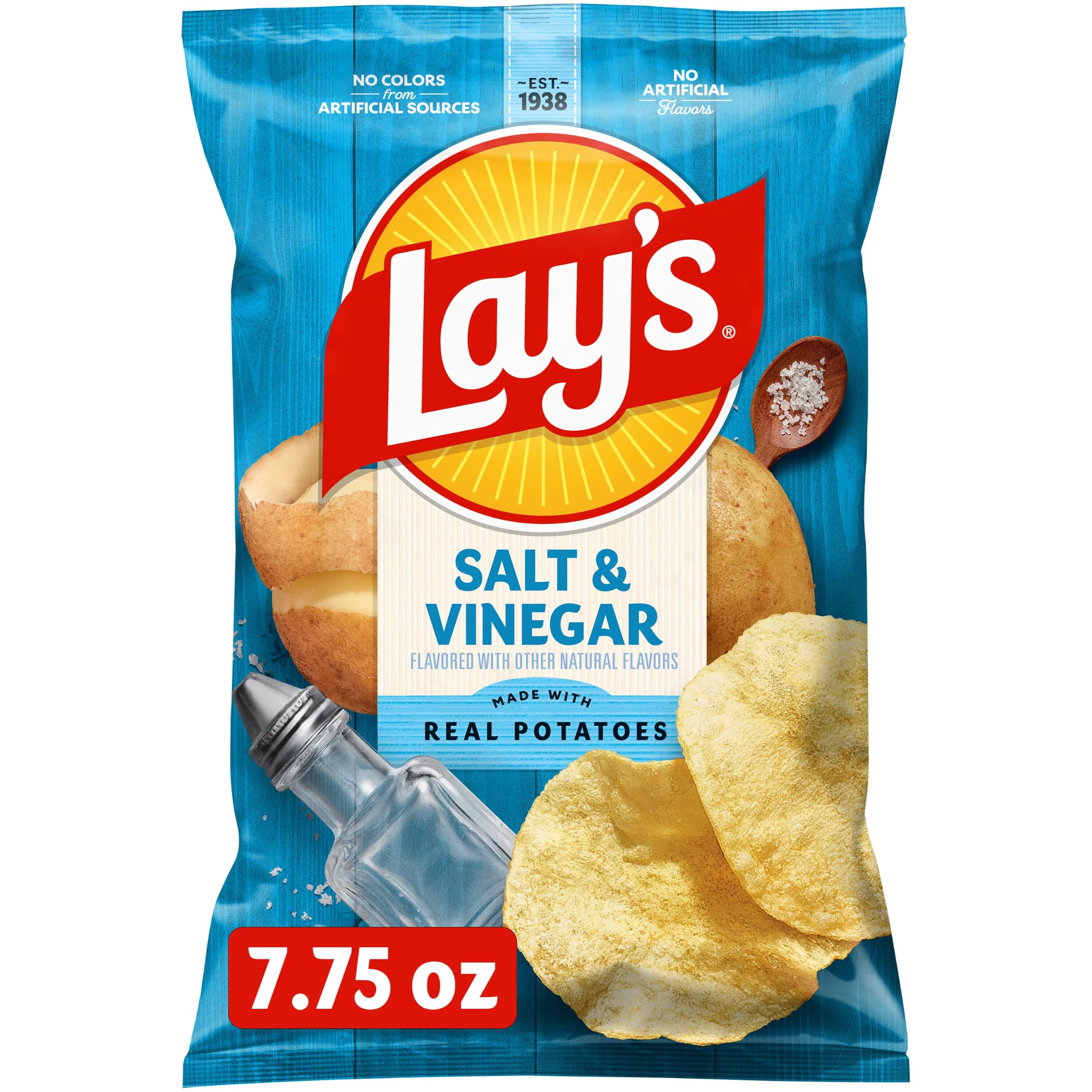 LAYS SALT & VINEGAR 7.75OZ