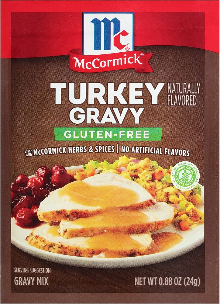 MCCORMICK TURKEY GRAVY GLUTEN FREE MIX