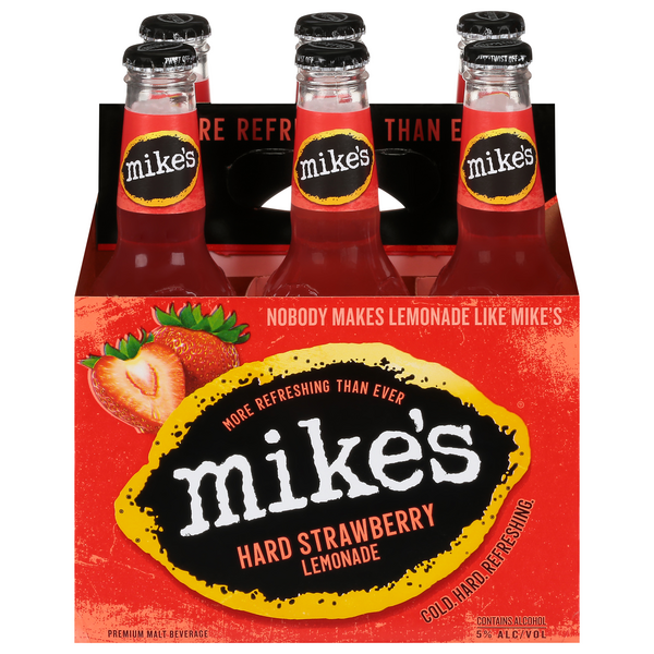 MIKES HARD STRAWBERRY LEMONADE 6 C