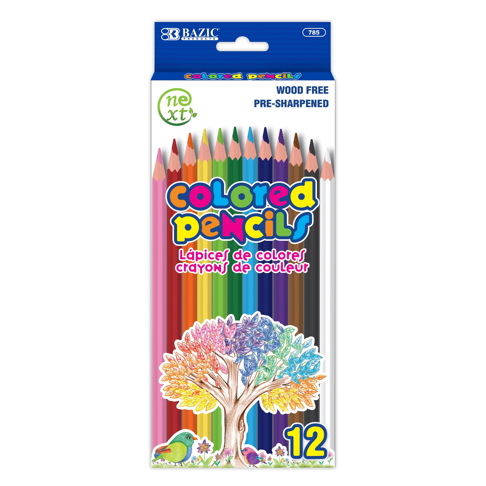 BAZIC COLORED PENCIL 12C