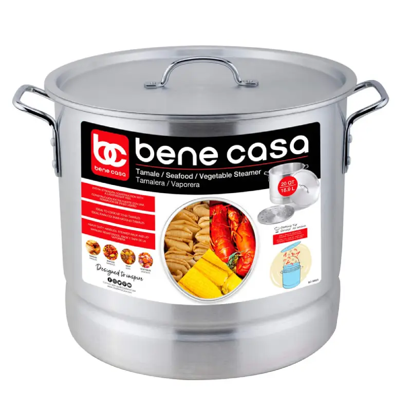 BENE CASA 20QT STOCK POT 1C