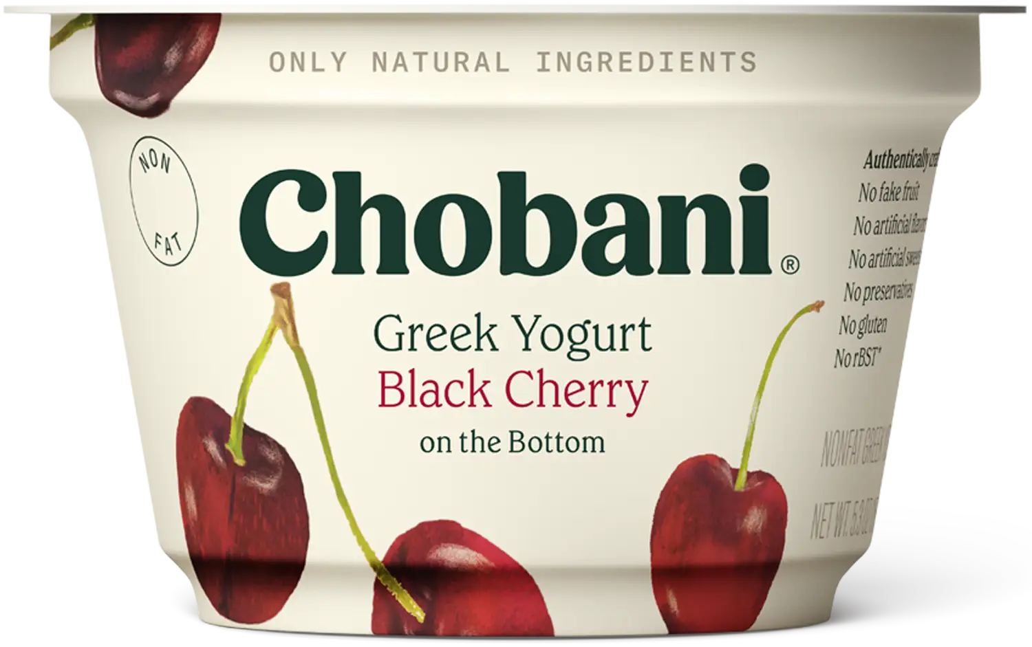 CHOBANI GREEK YOGURT BLACK CHERRY