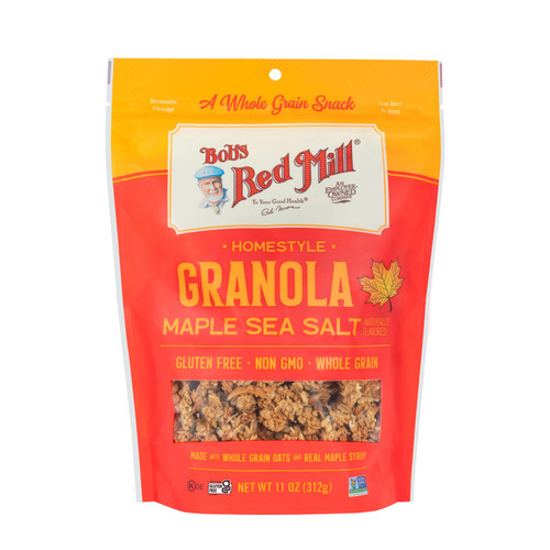 BOBS MILL MAPLE GRANOLA SEA SALT