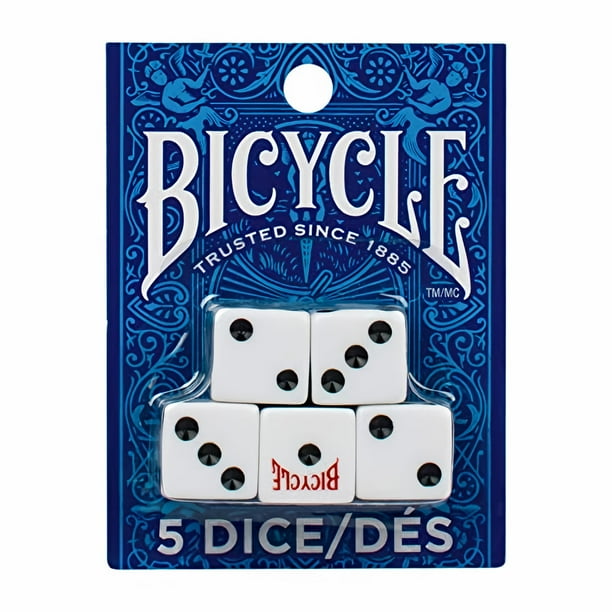 BICYCLES 5 COUNT DICE