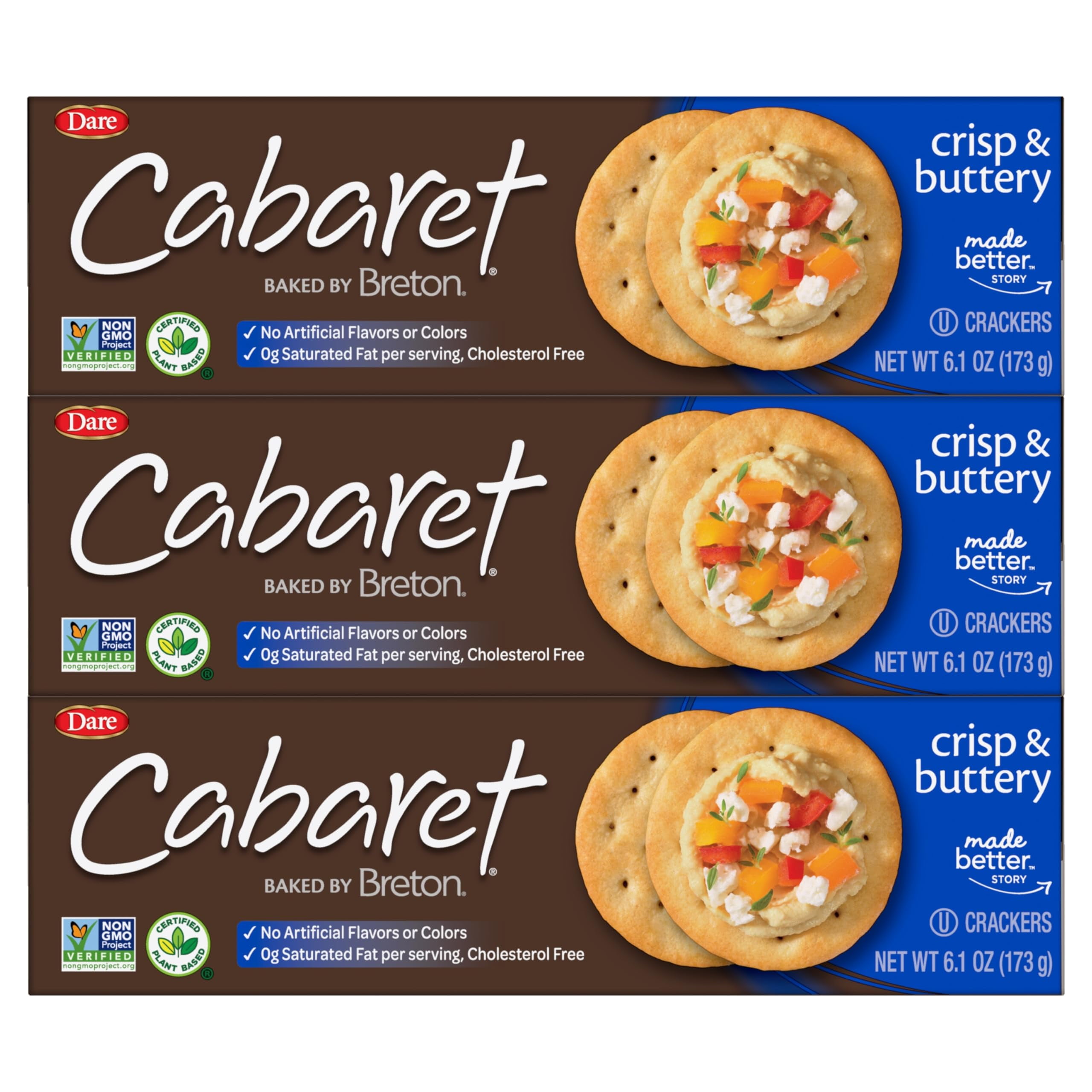 BRETON CABARET CRACKERS