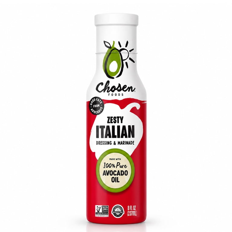 CHOSEN FOODS ZENTY ITALIAN AVOCADO OIL 8 OZ