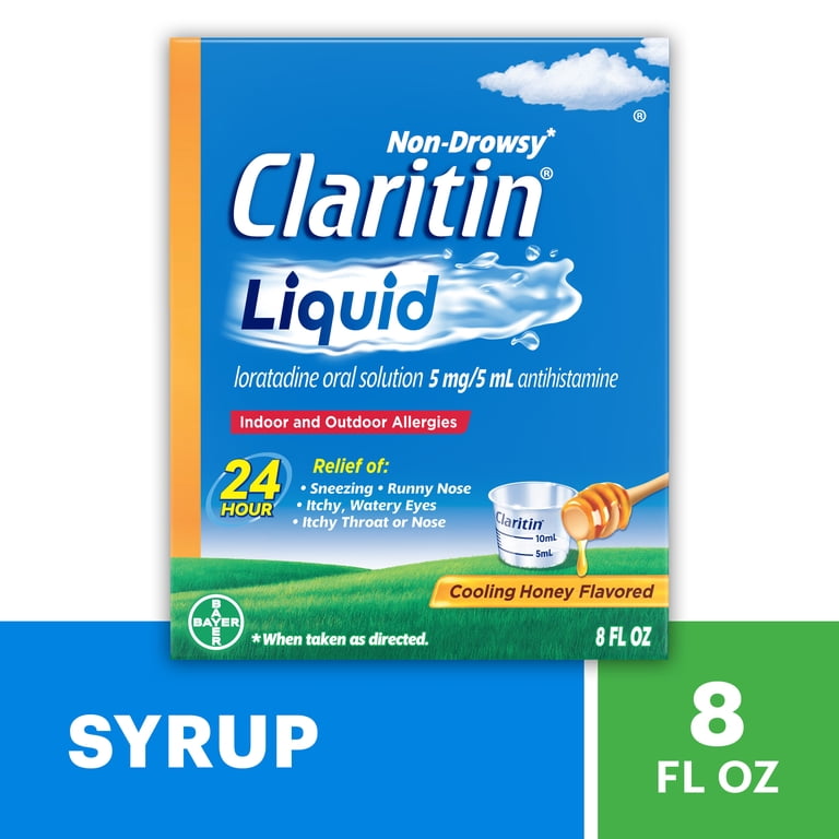 CLARITIN ALLERGY SYRUP HONEY