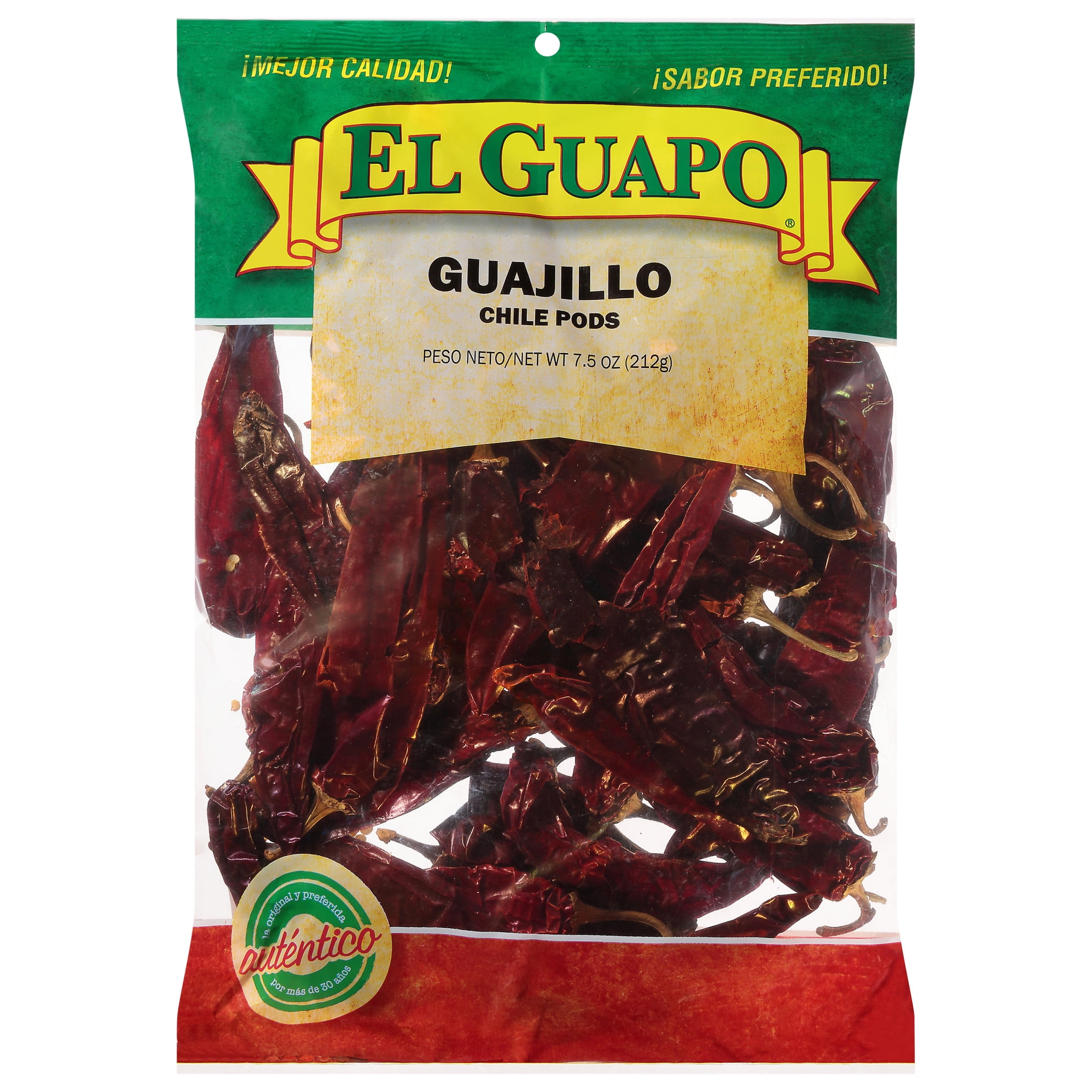 EL GUAPO GUAJILLO CHILE PODS