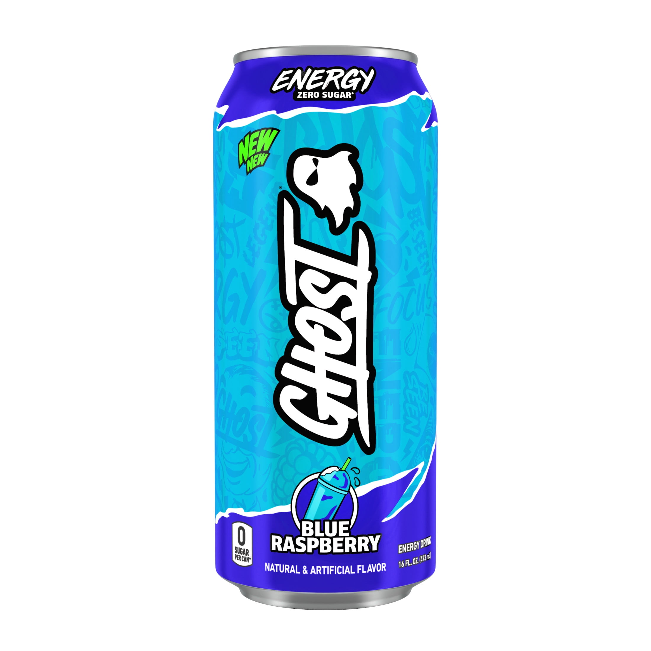 GHOST ENERGY BLUE RASBERRY 16 OZ
