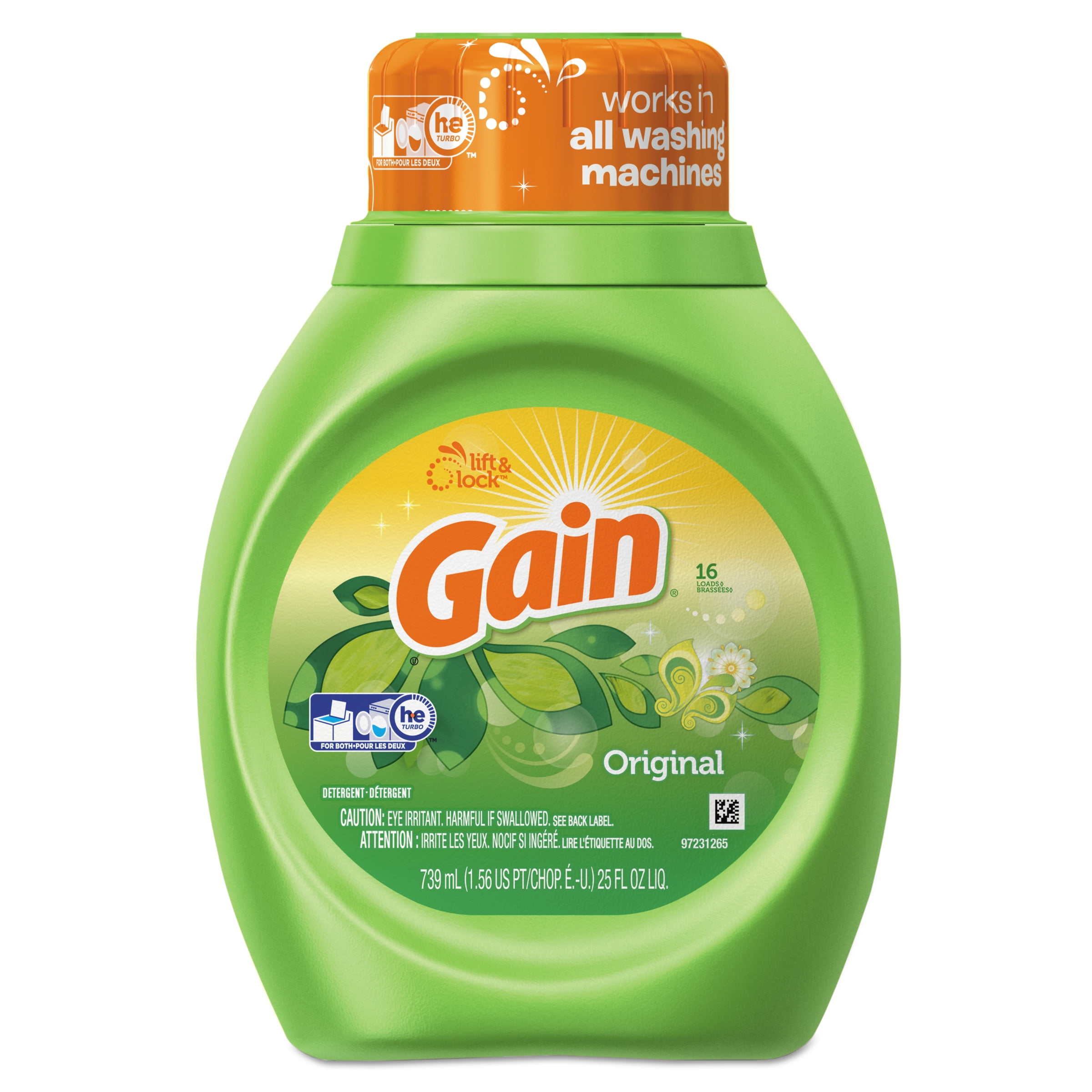 GAIN ORIGINAL DETERGENT 25 OZ