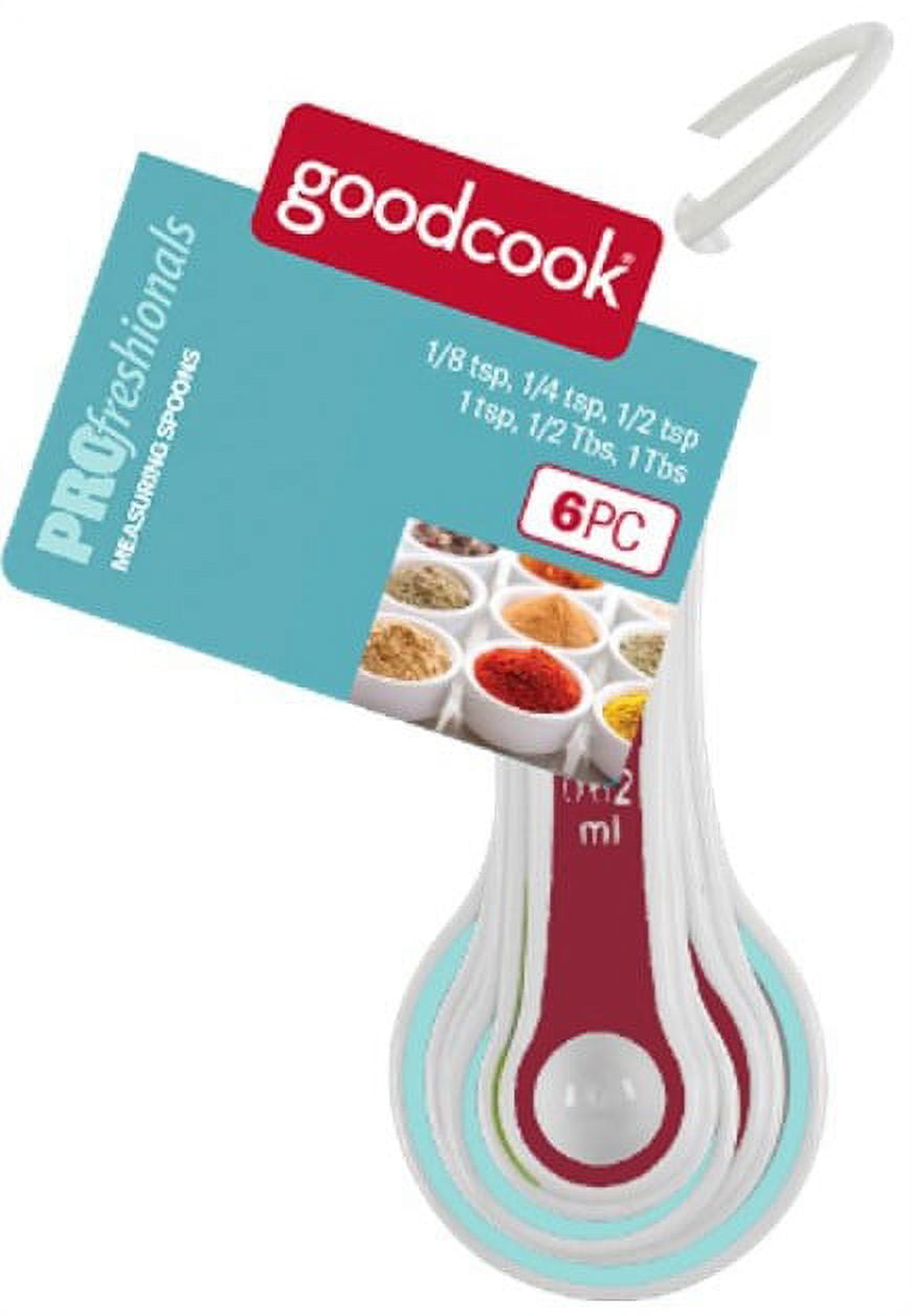 GOOD COOK MEASURING SPOONS 6C
