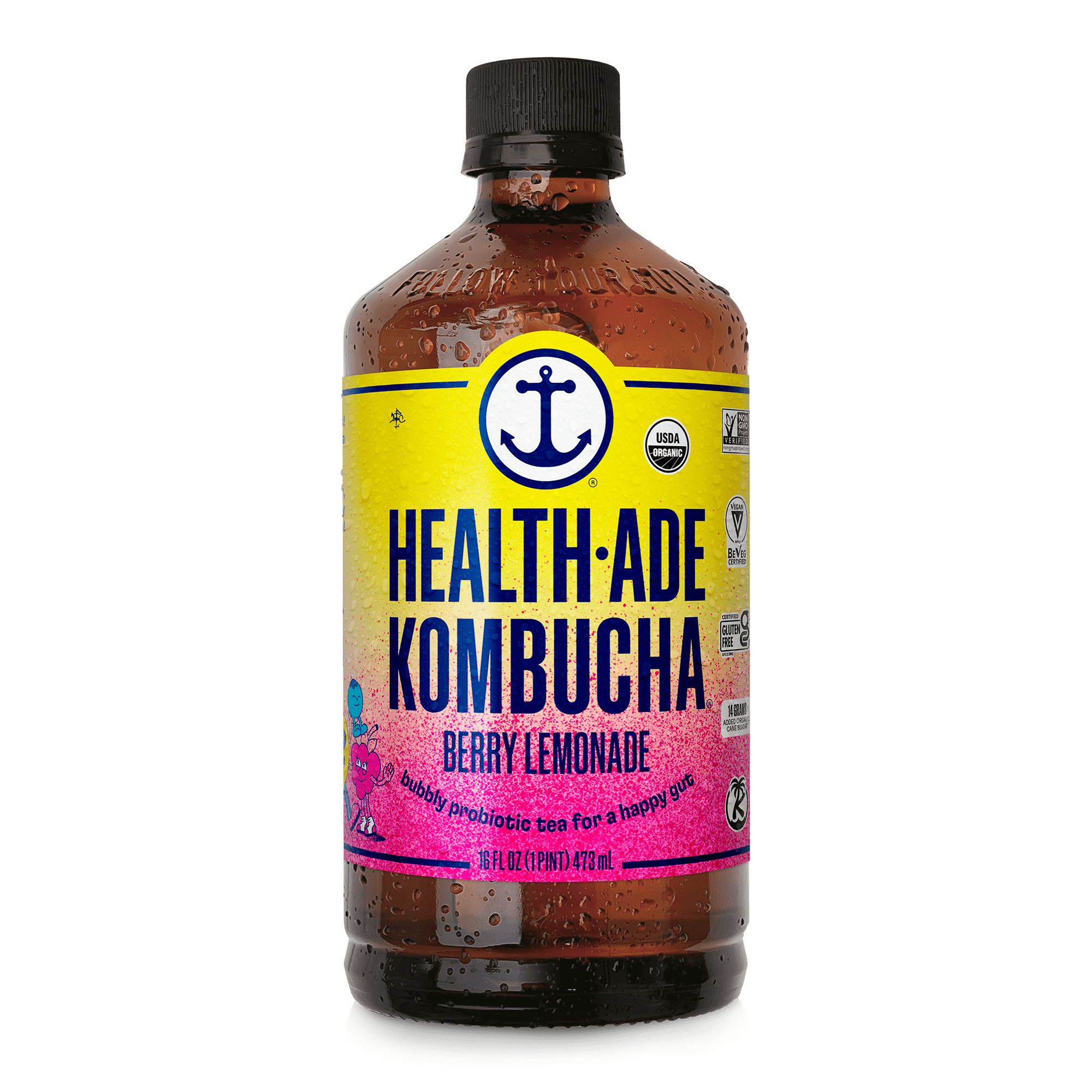 HEALTH ADE KOMBUCHA BERRY LEMONADE