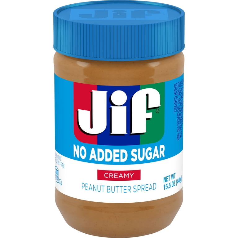 JIF PEANUT BUTTER SPEAD NO ADDED SUGAR 15.5 OZ