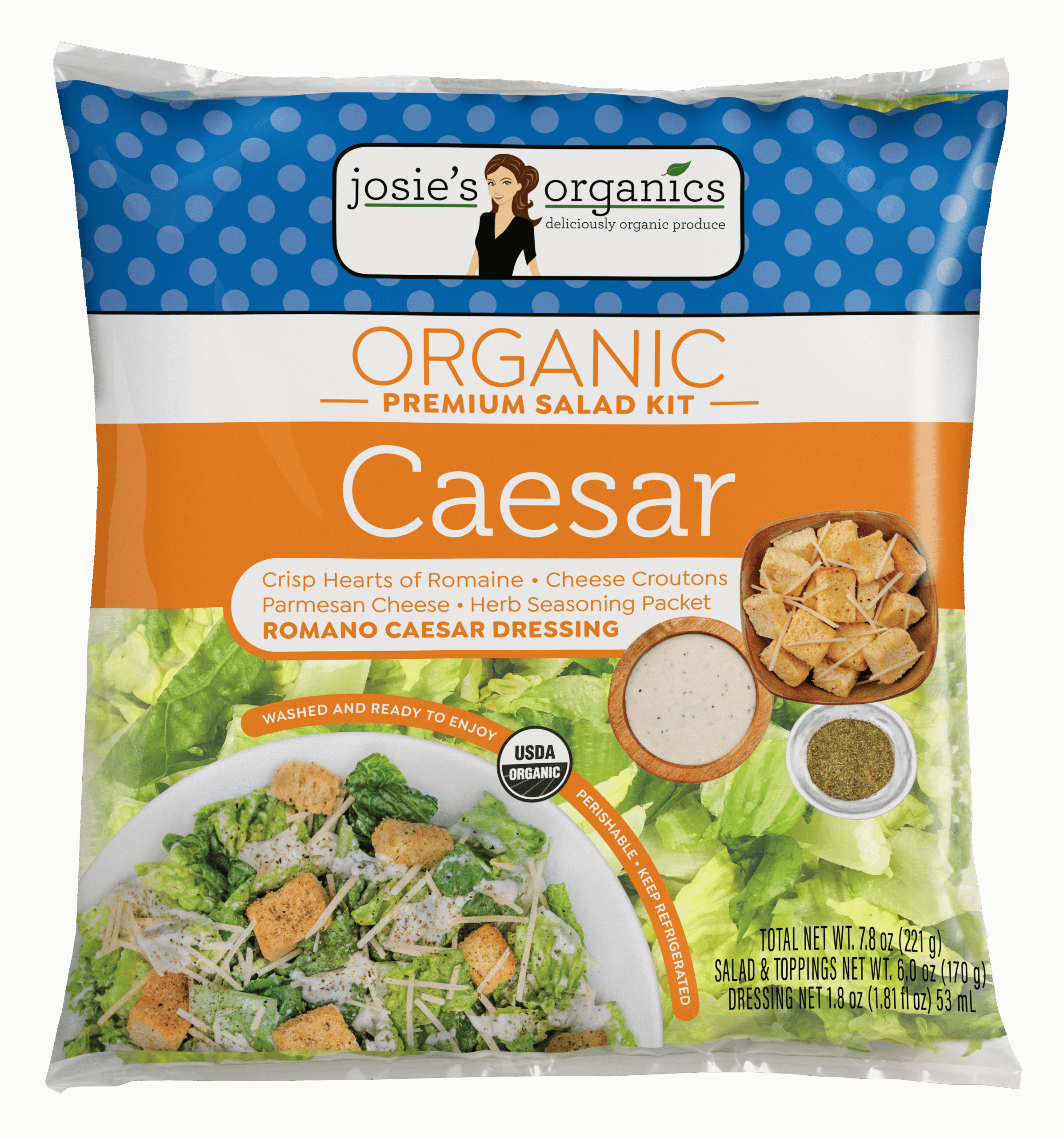 JOSIE ORGANIC CEASER SALAD