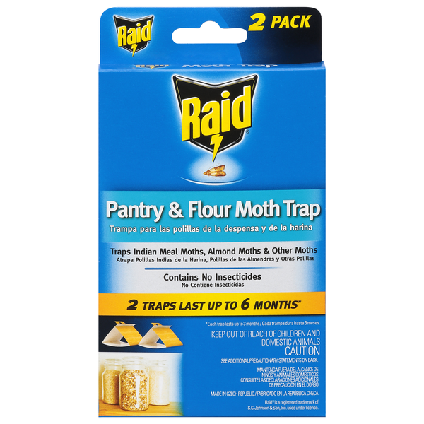 RAID PANTRY FLOUR MOTH TRAP 2C