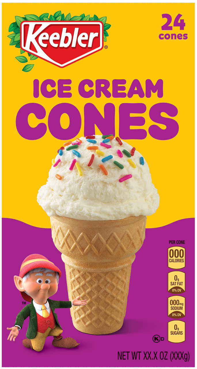 KEEBLER ICE CREAM CONES