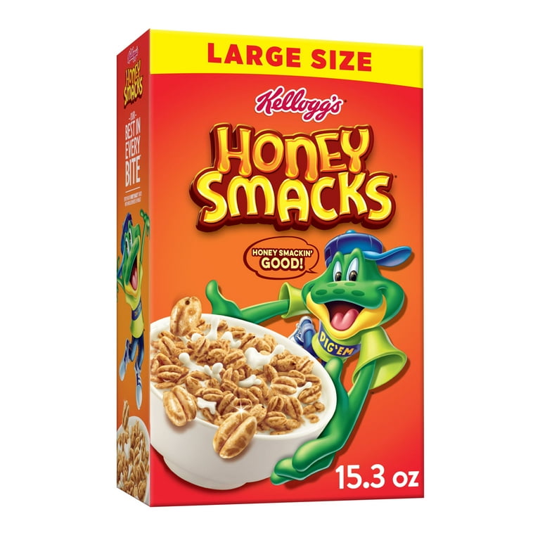 KELLOGGS HONEY SMACKS 15.3 OZ