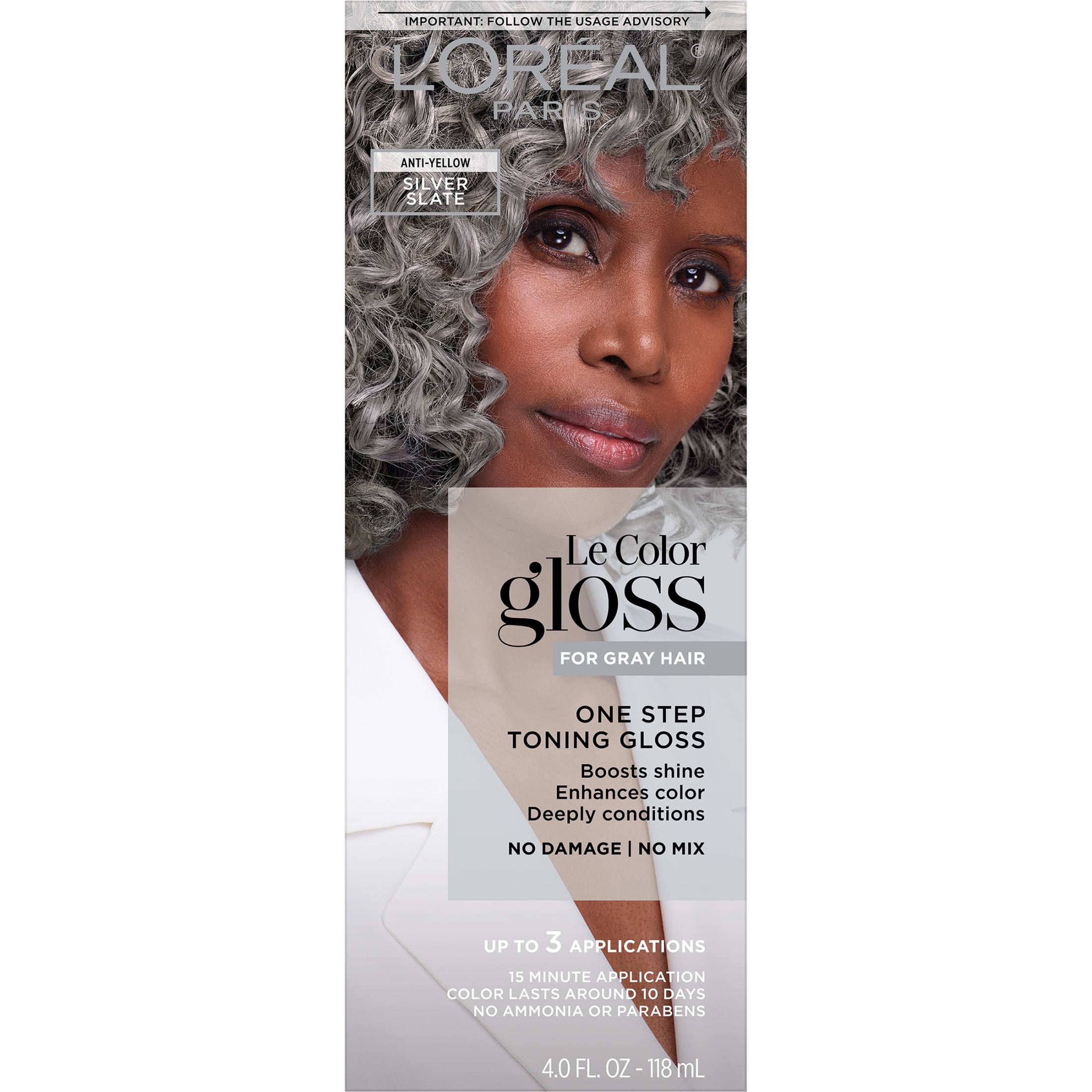LOREAL COLOR GLOSS SILVER SLATE