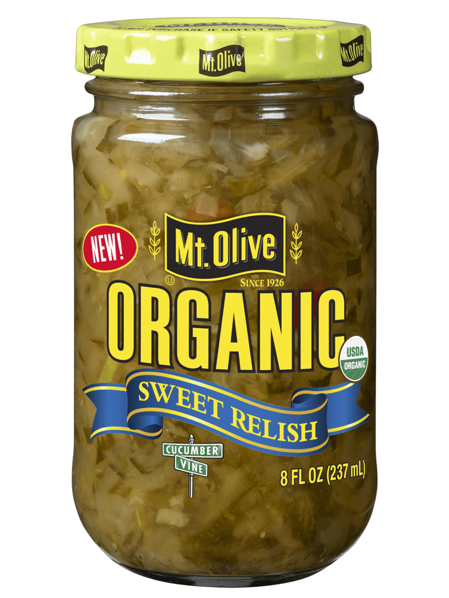 MT OLIVE ORGANIC SWEET RELISH 8 OZ