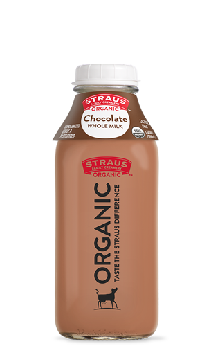 STRAUS FAMILY CREAMY WHOLE CHOCLATE MILK