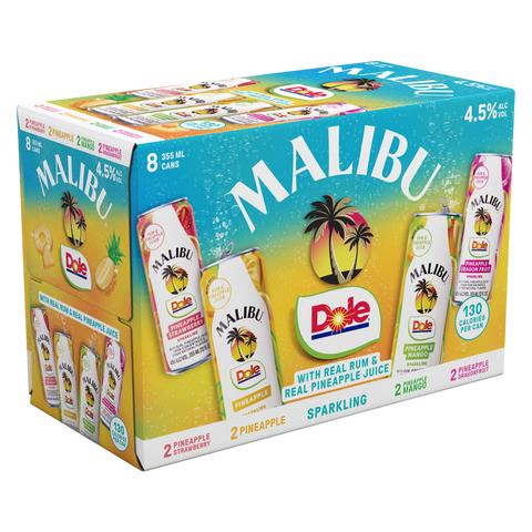 MALIBU COCTAIL SPARKLING DOLE 8C