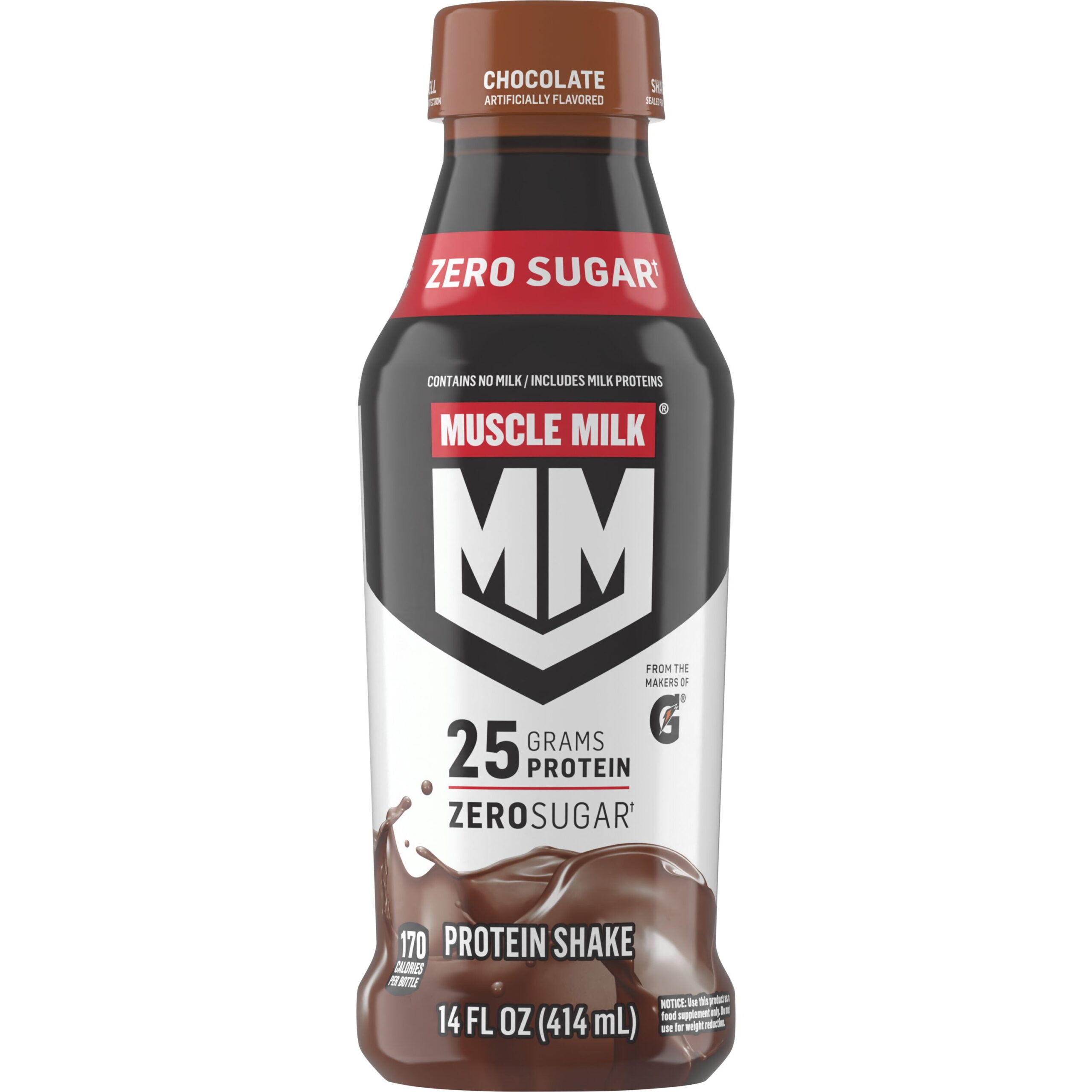 MUSCLE MILK CHOCOLATE 14OZ